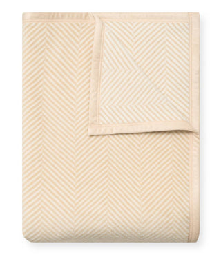 Harborview Herringbone Cream Blanket - Chappy Wrap