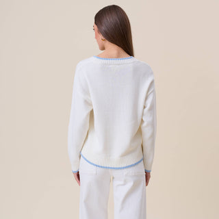 Sardine embroidered sweater