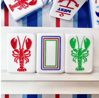 The Nantucket Nautical Mahjong Tile Set | Limited Edition Luxury