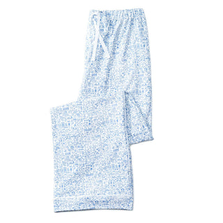 Cape Cod Seaside Pima Cotton Long Pajama Set – Luxury Coastal Sleepwear