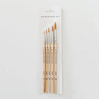 Emily Lex Artist Series: 5-Piece Professional Watercolor Brush Set