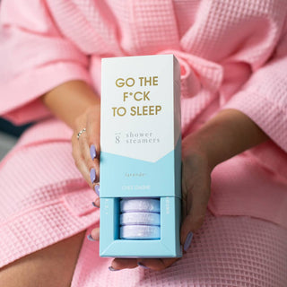 Go The F*ck To Sleep - Funny Shower Steamers Gift, Lavender