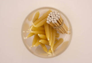 20-Minute Mindfulness Beeswax Candle Set – Hand-Dipped Meditation Ritual Kit