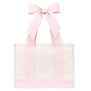 Case-Mate Signature Bow Canvas Tote – Chic Stain-Resistant Daily Carry