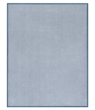 Chappywrap Harborview Herringbone Blanket - Cornflower Blue (60” x 80”)