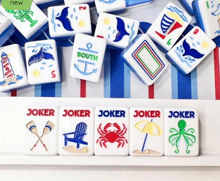 The Nantucket Nautical Mahjong Tile Set | Limited Edition Luxury