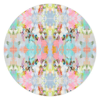 Laura Park Brooks Avenue Artistic Glass Cutting Board – Vibrant Tempered Glass Kitchen Decor