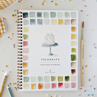 Celebrate Emily Lex Watercolor Workbook