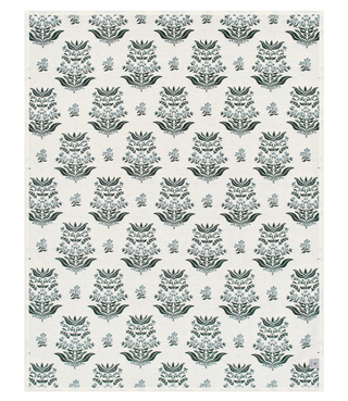 Florence Blockprint Blanket