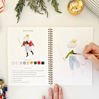 The Nutcracker Watercolor Workbook by Emily Lex | Beginner Holiday Art Guide