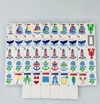 The Nantucket Nautical Mahjong Tile Set | Limited Edition Luxury
