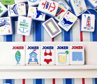 The Nantucket Nautical Mahjong Tile Set | Limited Edition Luxury