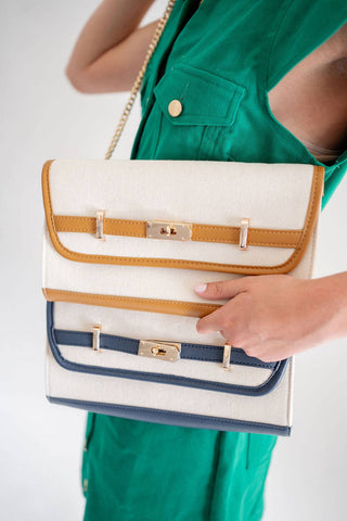 Lisa Letch Andi Boatkin -  Canvas Clutch
