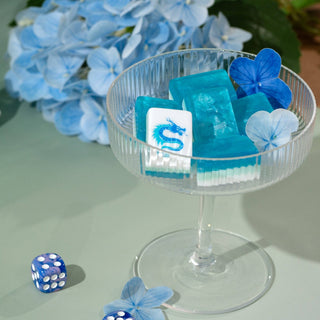 Garden Party American Mahjong Set - Aqua Lagoon Luxury Edition