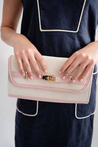 Lisa Letch Andi Boatkin -  Canvas Clutch