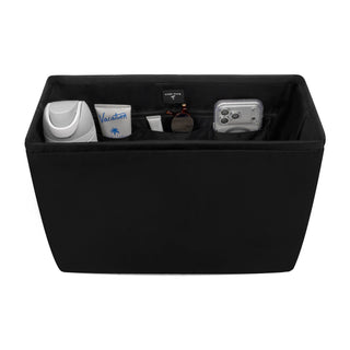 Case-Mate Jelly Tote Organizer Insert – Structured 6-Pocket Bag Divider (Midnight Black)