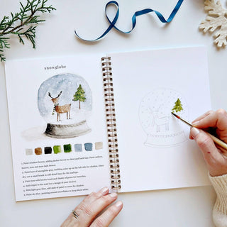 Emily Lex Winter Watercolor Workbook: 12 Step-by-Step Projects for Beginners