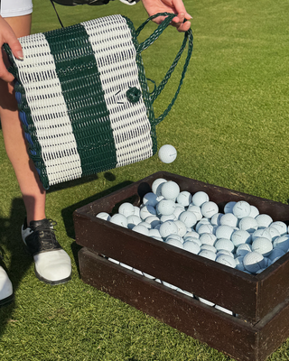 Lilley Line "Golf Get Away" Extra Small Handwoven Gift Tote