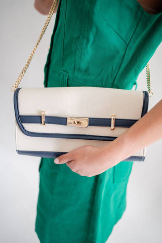 Lisa Letch Andi Boatkin -  Canvas Clutch