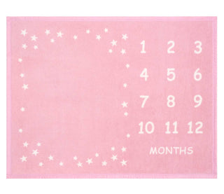 Milestone Mini Blush Blanket - Chappy Wrap