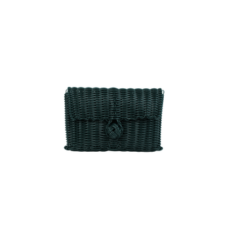 The Lilley Line Clutch - Solid Evergreen | Versatile Day-to-Night Handbag