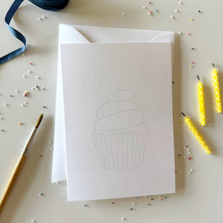 Celebrate Paintable Watercolor Notecards – DIY Set of 8 Greeting Cards by Emily Lex
