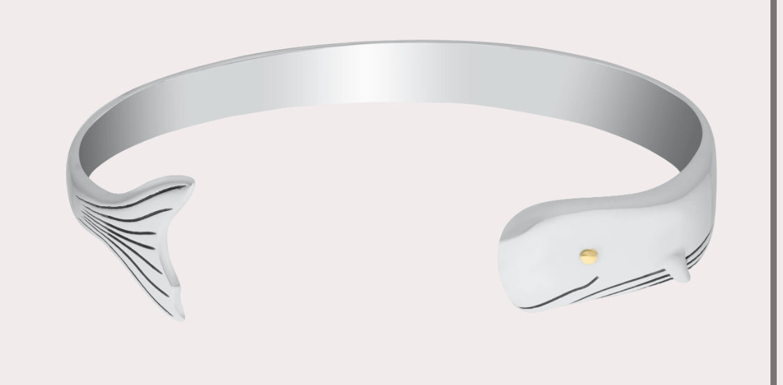 Cape Cod Whale Cuff