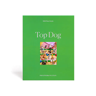 Piecework "Top Dog" 1000-Piece Jigsaw Puzzle | Premium Dog & Baking Art