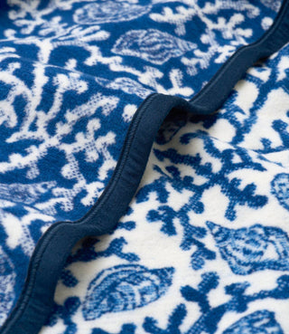 Coral & Shell Blanket-Chappy Wrap