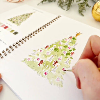 The Nutcracker Watercolor Workbook by Emily Lex | Beginner Holiday Art Guide