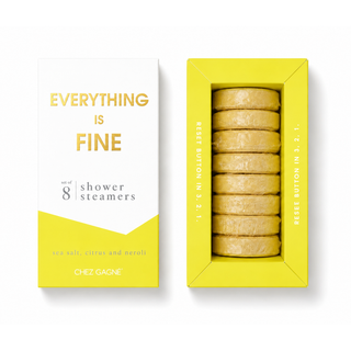 Everything Is Fine - Funny Shower Steamers, Citrus + Neroli
