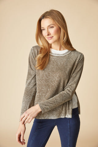 Layered Looks Sweater - Umber