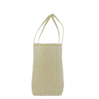 The Lilley Line Medium Tote: All-Purpose Durable Woven Market Bag – Salt