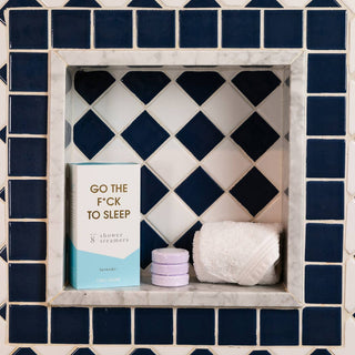Go The F*ck To Sleep - Funny Shower Steamers Gift, Lavender