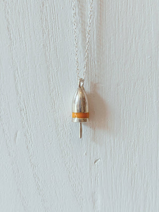 Ketcham Sterling Silver Lobster Buoy Pendant – New England Coastal Charm
