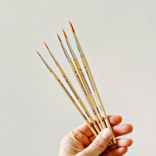 Emily Lex Artist Series: 5-Piece Professional Watercolor Brush Set