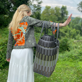 Lilly Line Extra Small Statement Handbag | Camo Dark Edition