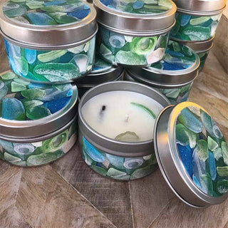 Sea Glass Discovery Candle Tin - Pastel