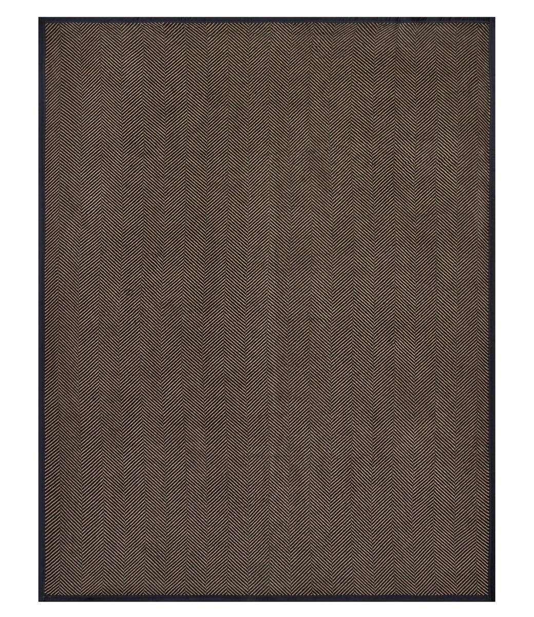 Harborview Herringbone Black Walnut Blanket