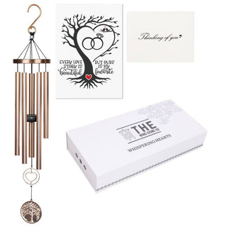 Wedding/Anniversary Wind Chime – Whispering Hearts™ Collection
