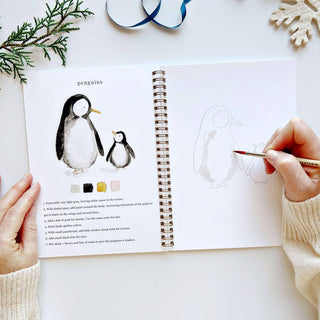 Emily Lex Winter Watercolor Workbook: 12 Step-by-Step Projects for Beginners