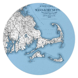 Marye-Kelley Cape Cod Tempered Glass Cutting Board & Trivet