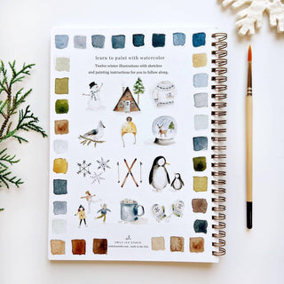 Emily Lex Winter Watercolor Workbook: 12 Step-by-Step Projects for Beginners