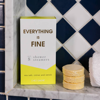 Everything Is Fine - Funny Shower Steamers, Citrus + Neroli