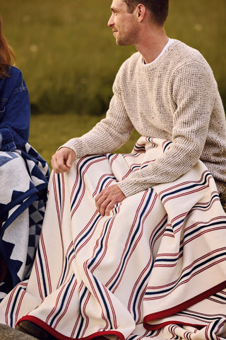ChappyWrap Front Porch Stripe Blanket