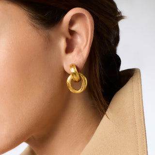 Julie Vos Cannes Doorknocker Earring