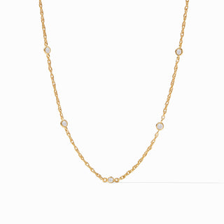 Julie Vos Celeste Delicate Station Necklace, Gold