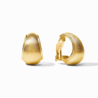 Julie Vos Cobblestone Hoop Clip, Gold