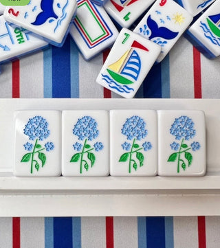 The Nantucket Nautical Mahjong Tile Set | Limited Edition Luxury