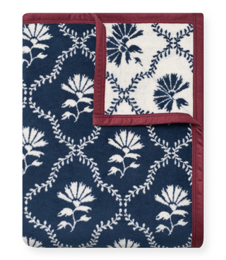 ChappyWrap Floral Trellis Blanket folded